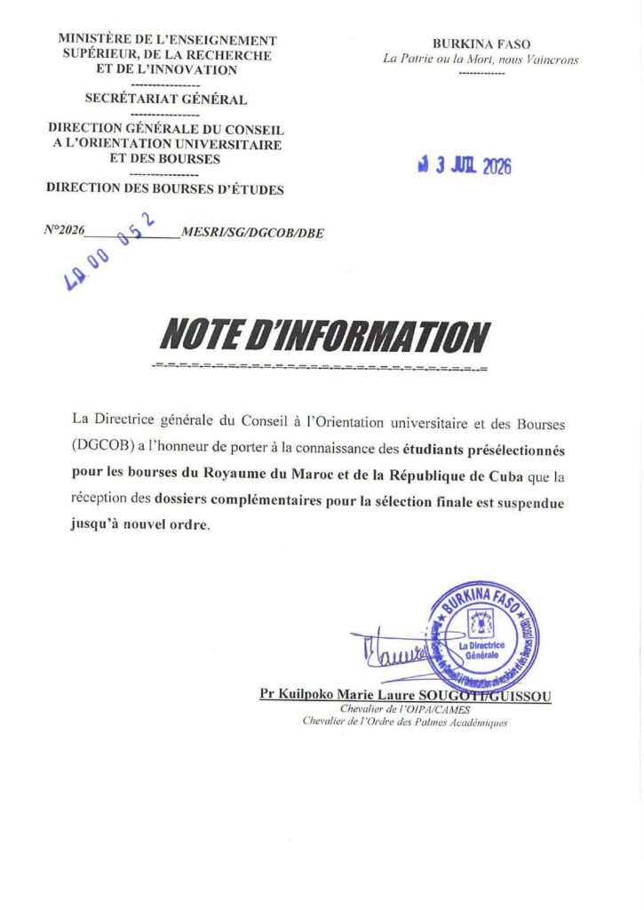 Le régime d’Ibrahim Traoré sacrifie la jeunesse burkinabè en coupant les ponts avec le Maroc