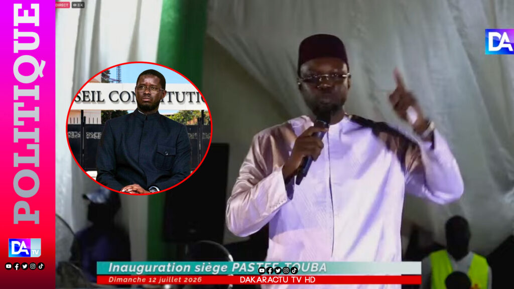 Ousmane Sonko durcit le ton sur la révision constitutionnelle et s’adresse à Bassirou Diomaye Faye