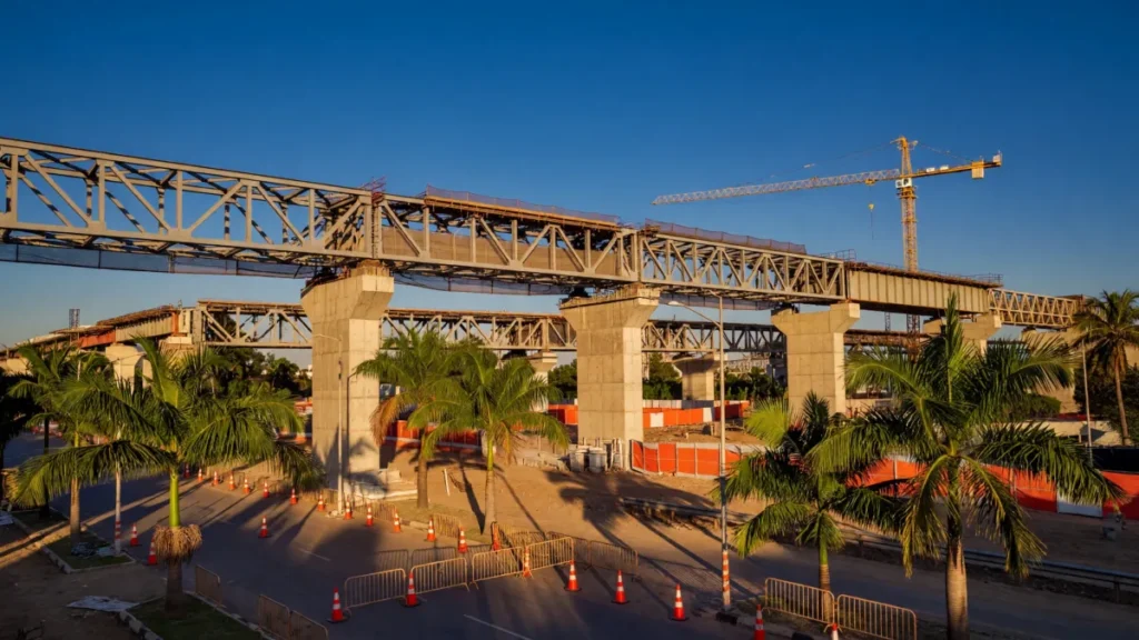 Fermeture temporaire de la rue des caraïbes à Abidjan pour le chantier du métro