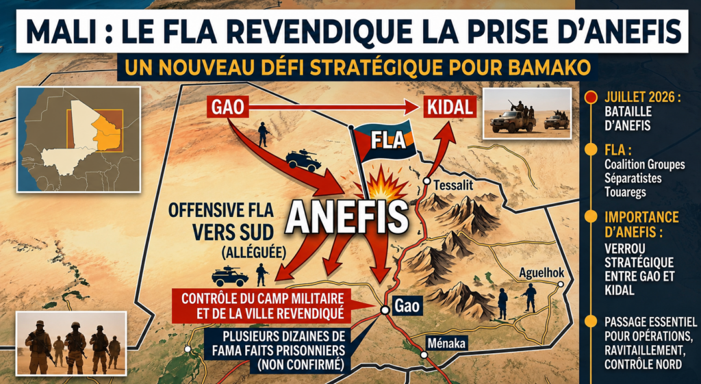 Le Mali face à une double offensive : Anefis et Kéniéroba sous tension