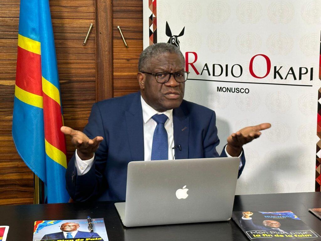 Denis Mukwege interpelle Félix Tshisekedi sur la gouvernance de la RDC