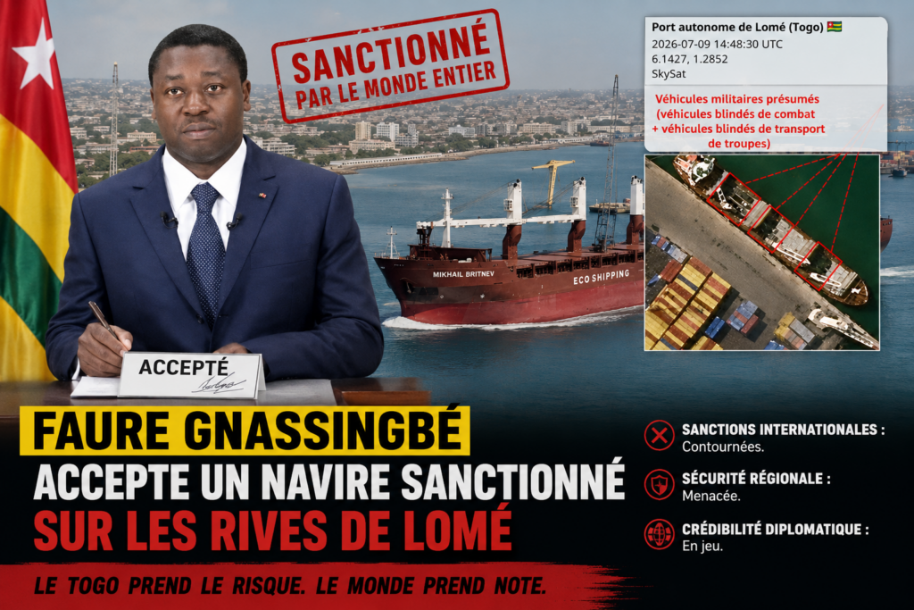 Le Togo face à ses choix géopolitiques : une trajectoire aux répercussions multiples