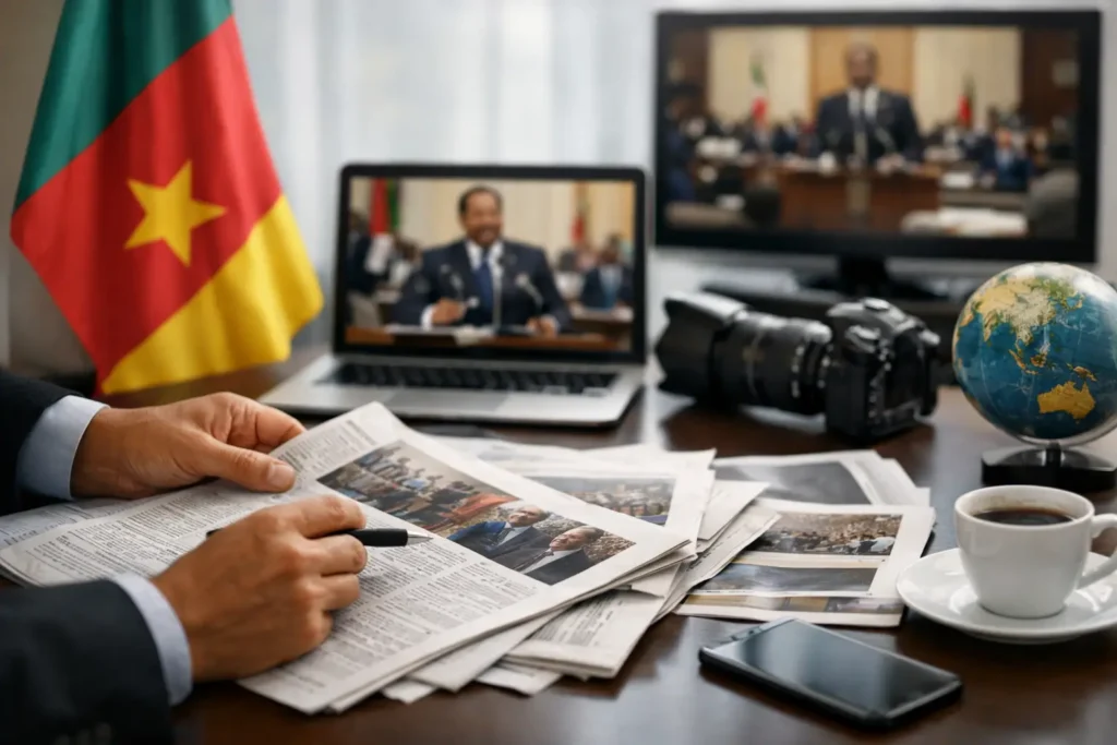 Décrypter l’actualité politique camerounaise à travers les médias