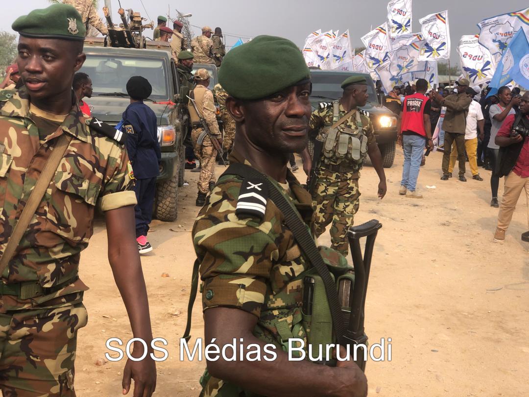 Deux militaires burundais en opération de sécurisation au Sud-Kivu