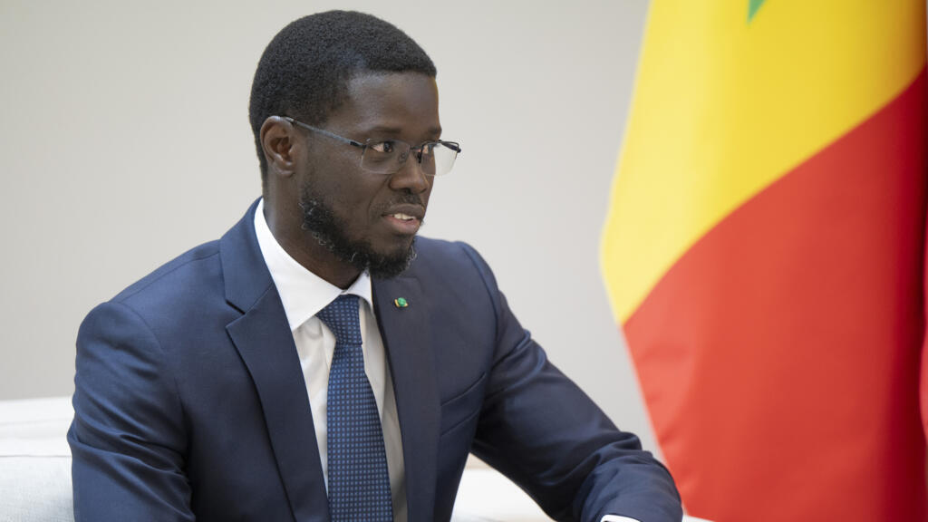 Le président du Sénégal, Bassirou Diomaye Faye, lors d'une allocution publique en mars 2026.