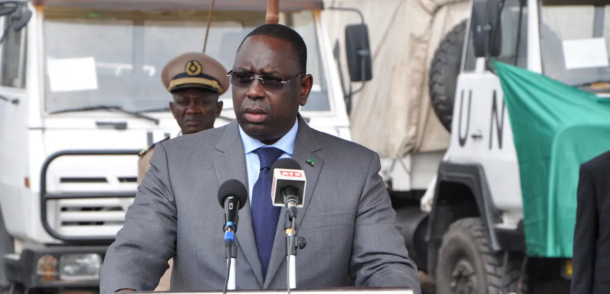 Macky Sall et Bassirou Diomaye Faye lors d'une rencontre officielle