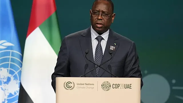 Portrait de Macky Sall et Diomaye Faye lors d'un événement officiel