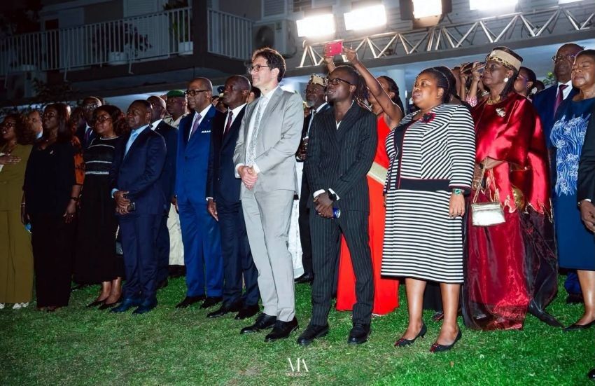 Célébration du 14 juillet à la résidence de France au Gabon