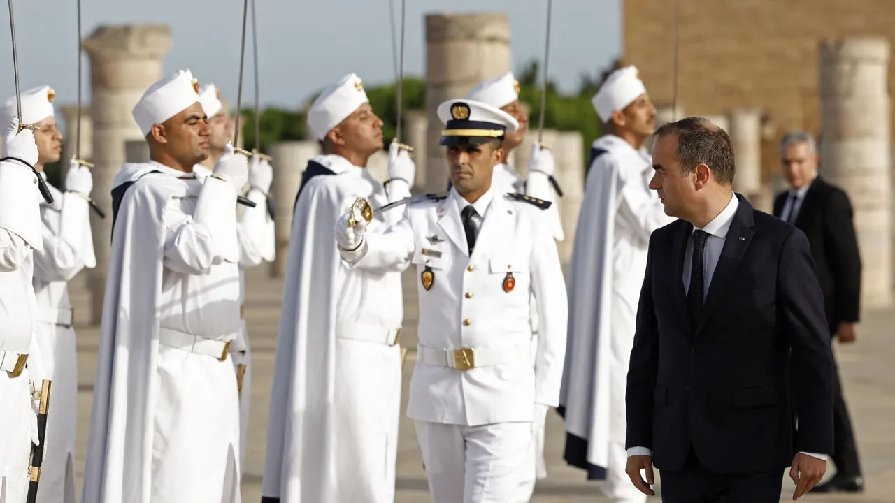 Le Premier ministre français Sébastien Lecornu à son arrivée à Rabat pour renforcer les accords franco-marocains