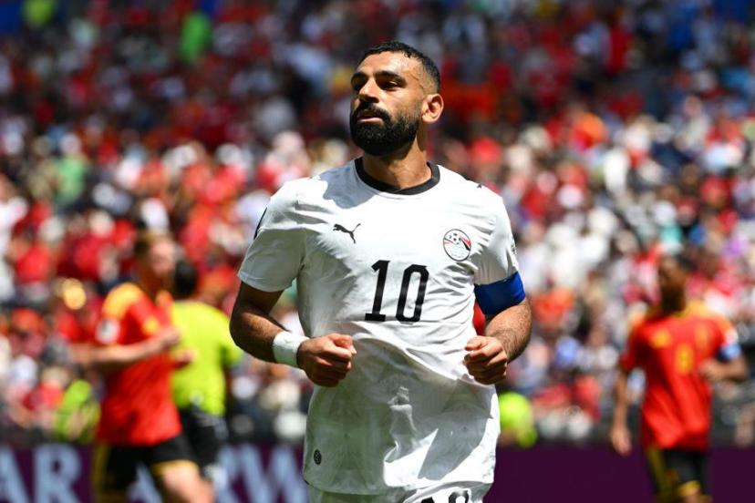 Mohamed Salah avec l'Egypte durant la Coupe du monde 2026. (F. Faugère/L'Equipe)
