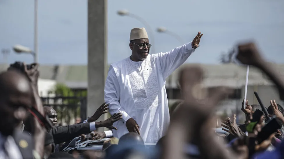 Macky Sall, ancien président du Sénégal, lors d'un événement international