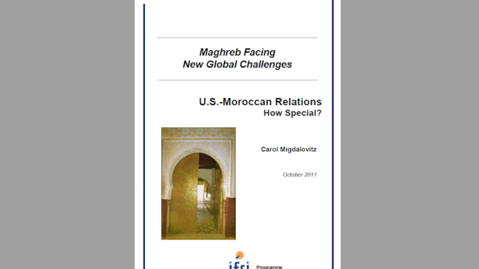illustration des relations diplomatiques entre le Maroc et les États-Unis