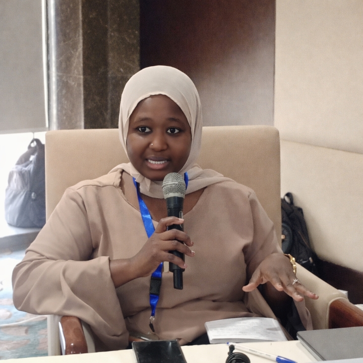 Portrait de Amina Boukary, coordinatrice du partenariat de l'ONG FAD
