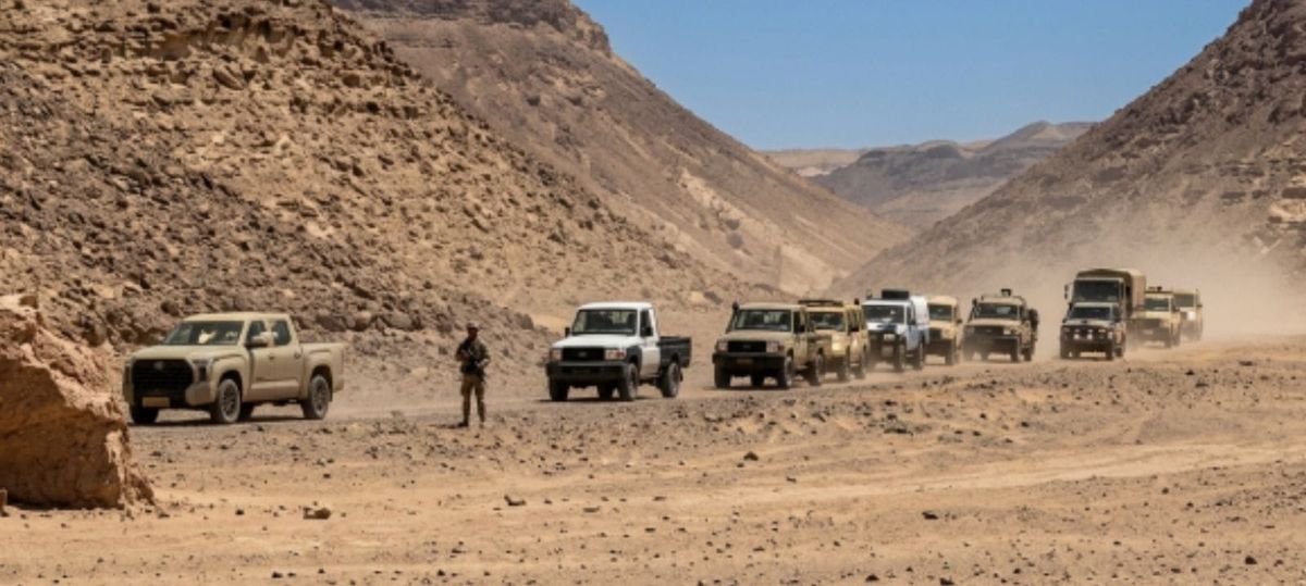 Opération de sécurisation des frontières libyennes près du Tchad