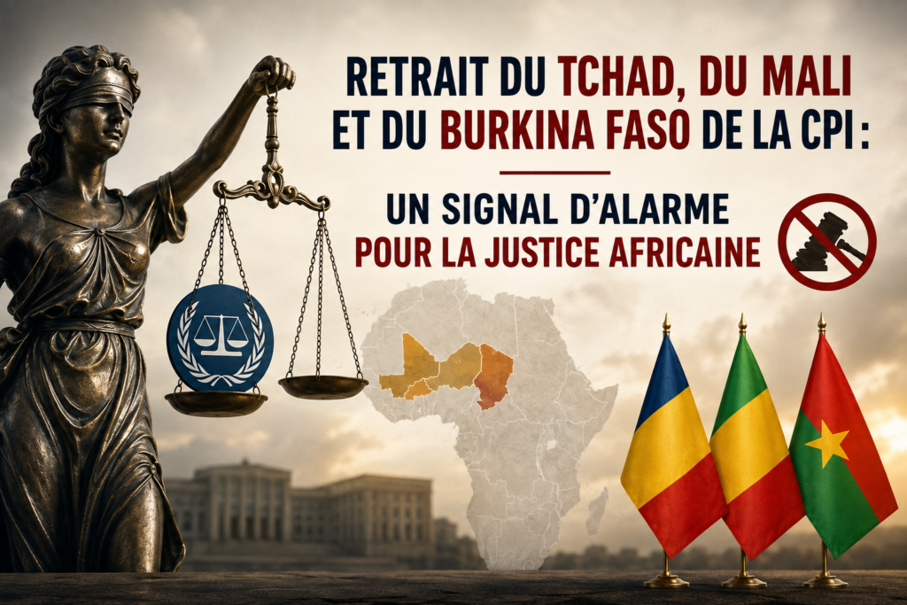 Retrait de la CPI par le Tchad, le Mali et le Burkina Faso : un tournant pour la justice en afrique
