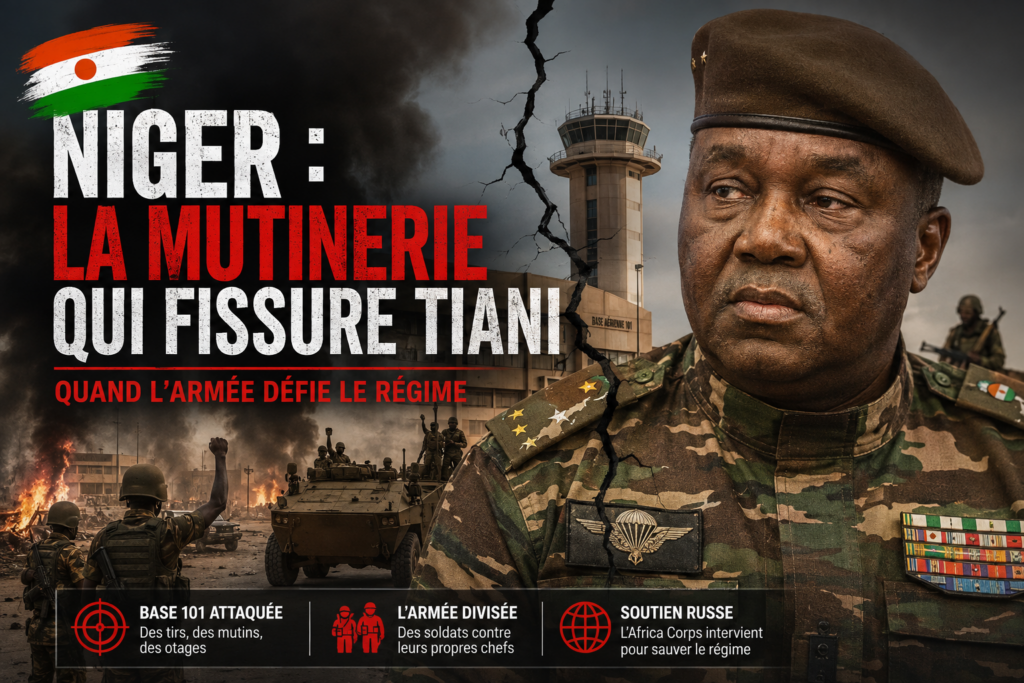 Niger : quand les tensions au sein de l’armée ébranlent le régime