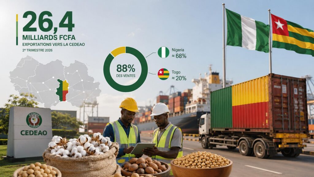 Bénin : l’essor du commerce régional booste l’économie nationale depuis 2016