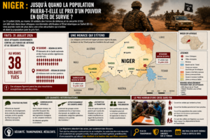 Niger : l&rsquo;ampleur des attaques terroristes met en lumière les failles sécuritaires