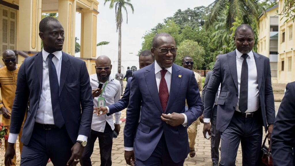 Patrice talon à la tête du sénat au Bénin : un tournant institutionnel