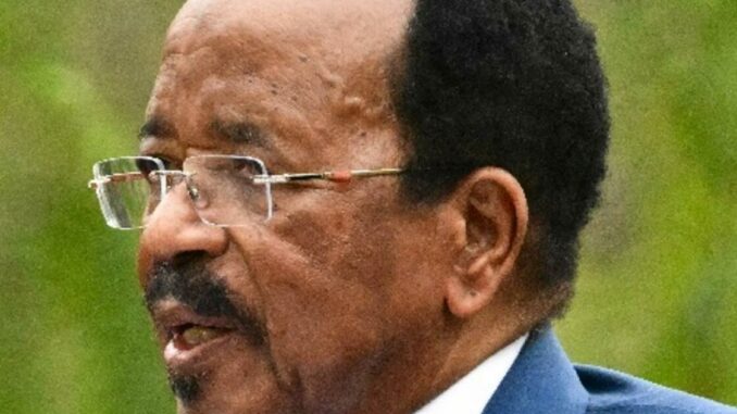 Portrait officiel de Paul Biya, président du Cameroun