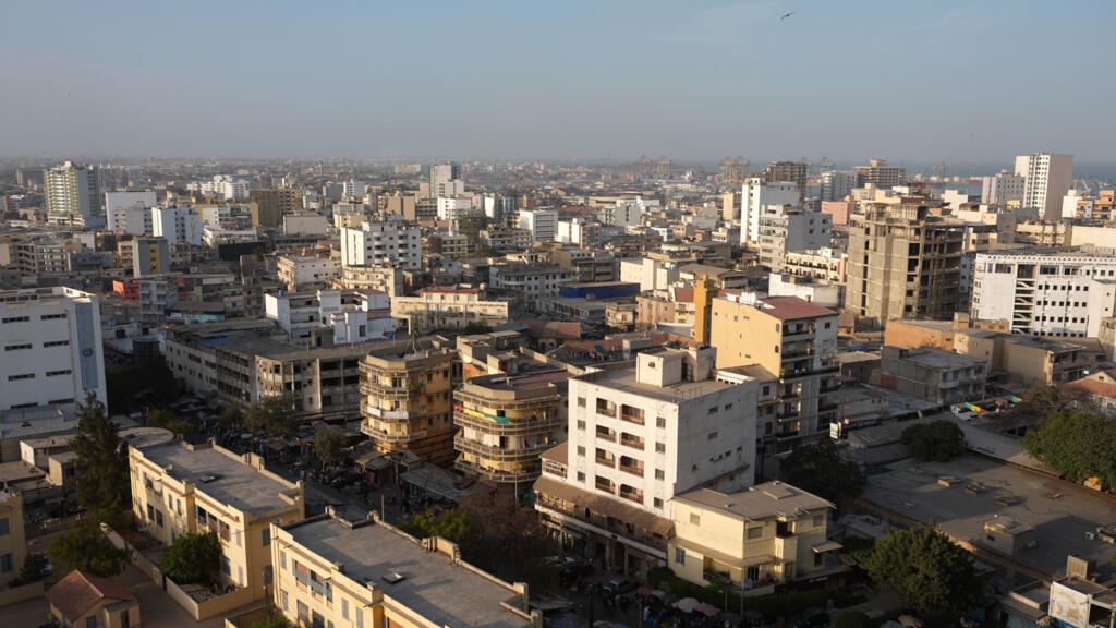 Vue d'ensemble du centre-ville de Dakar, au Sénégal
