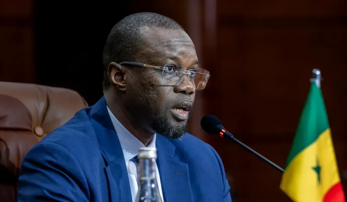 Ousmane Sonko à l'Assemblée nationale