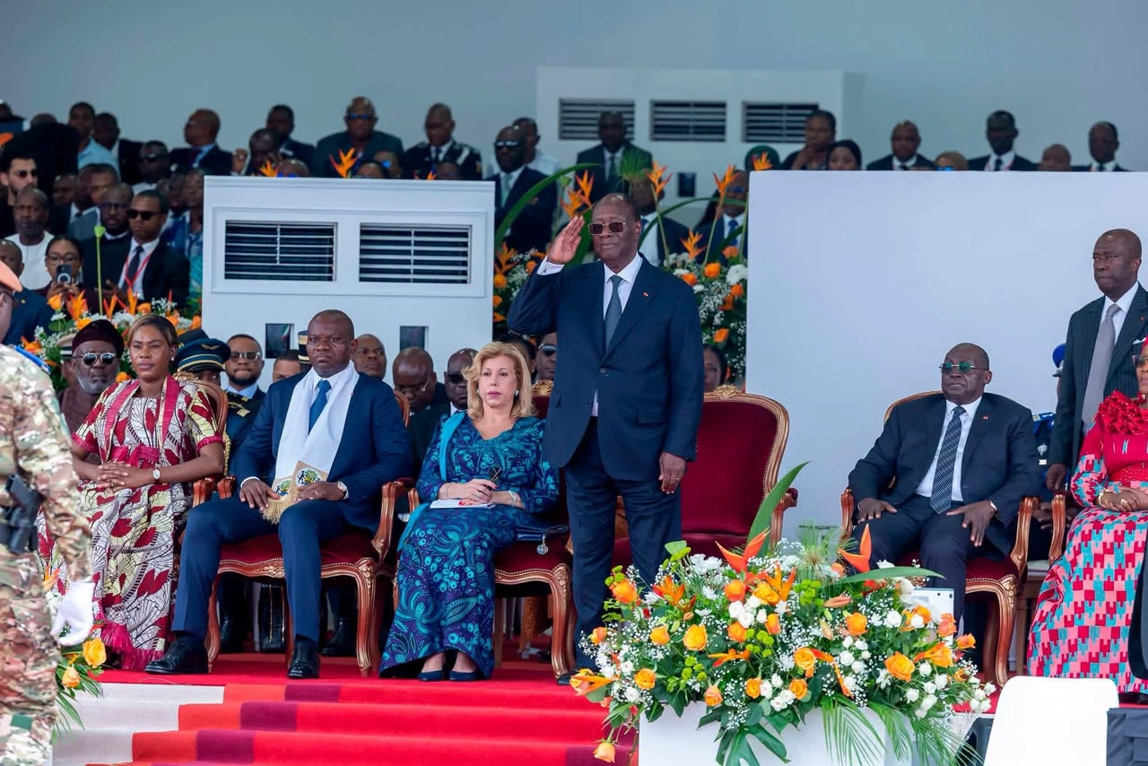 Forces spéciales guinéennes en revue à Abidjan