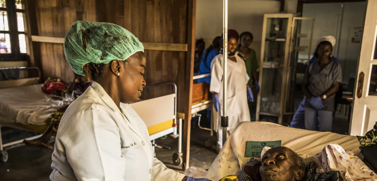 Zones touchées par l'épidémie d'Ebola en RDC
