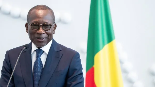 Patrice Talon, ancien président de la République du Bénin et président du Sénat