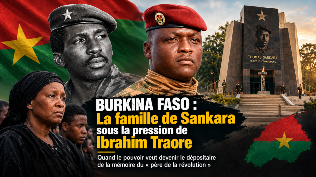 Burkina Faso : la mémoire de Thomas Sankara, un héritage disputé entre l’État et sa famille