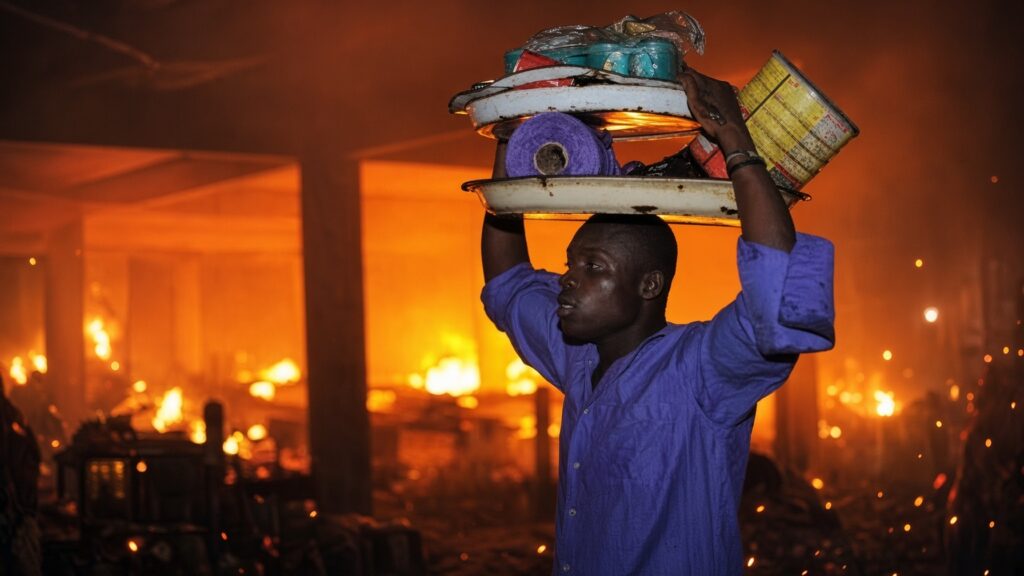 Décryptage : l’incendie du marché d’Anié dévoile les failles d’un système togolais à bout de souffle
