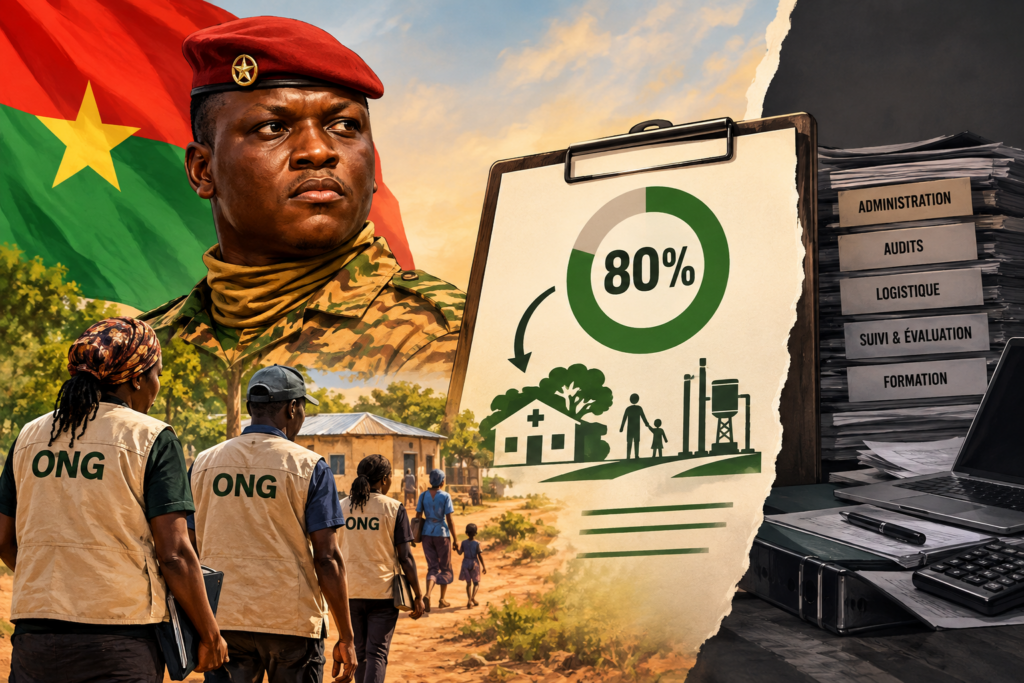 Burkina Faso : les ONG face au seuil des 80 %, des répercussions qui interrogent