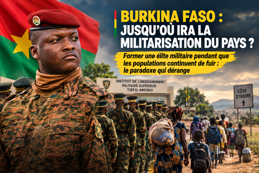 Militarisation du Burkina Faso : ce que la course aux galons coûte aux citoyens
