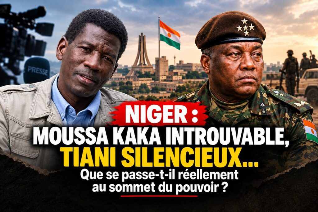 Niger : disparition de Moussa Kaka et silence de Tiani, l’incertitude gagne les sommets de l’État