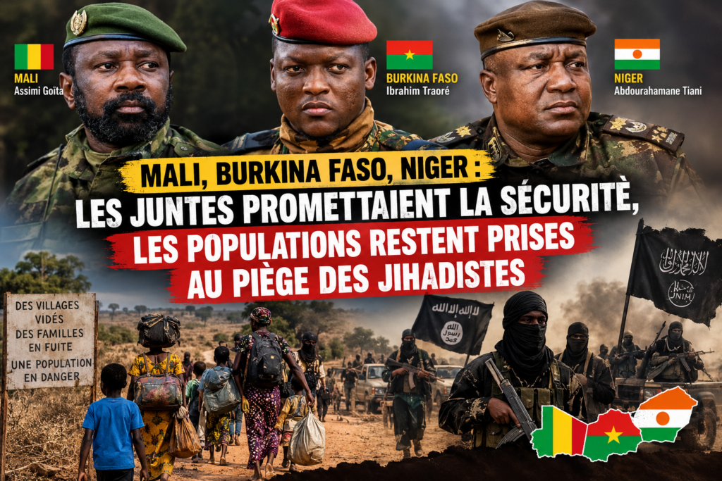 Sahel : sous la menace jihadiste, les juntes militaires perdent le contrôle des populations malgré les promesses