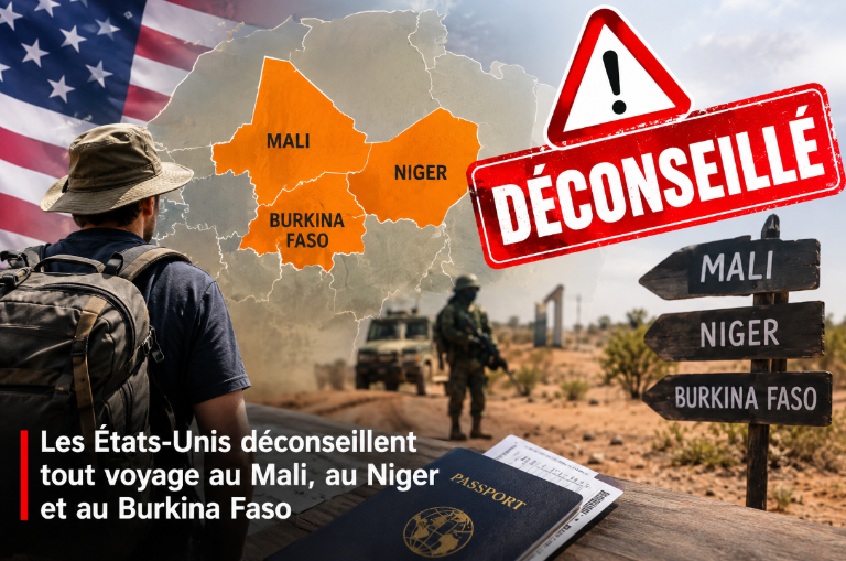 Sous la menace des groupes armés : ce que révèlent les coulisses de l’alerte américaine pour le Mali, le Niger et le Burkina Faso en 2026